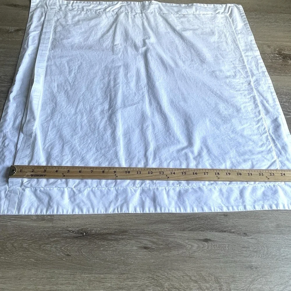 Frette Italy Pillow Shams Lot Of 4 Jacquard Embroidered Yellow White Luxury